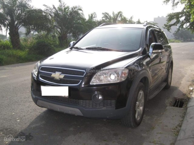 Bán ô tô Chevrolet Captiva 2008, màu đen số sàn, giá chỉ 305 triệu