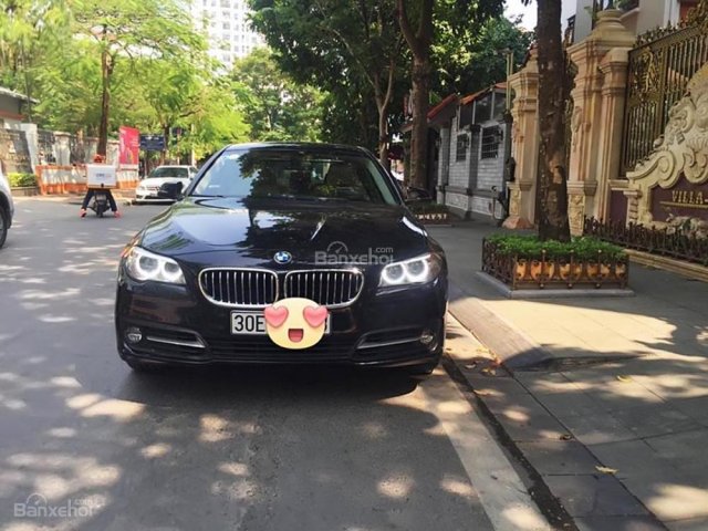 Bán BMW 5 Series 520i sản xuất 2015, màu đen, nhập khẩu