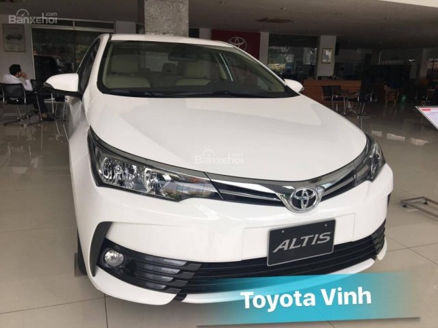 Sở hữu Corolla Altis 1.8 - Chỉ với 119 triệu, trả góp lên tới 90%. LH Toyota Sông Lam 0919.005.676