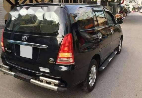 Cần bán Toyota Innova G sản xuất 2008, màu đen xe gia đình