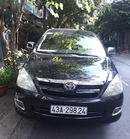 Cần bán Toyota Innova đời 2007, màu đen, nhập khẩu, chính chủ