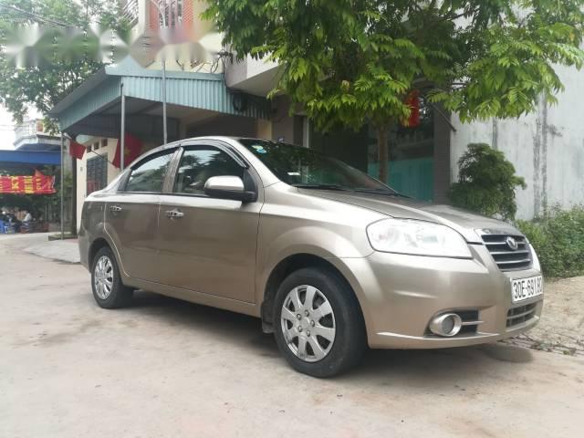 Bán ô tô Daewoo Gentra đời 2009, màu vàng, 172tr