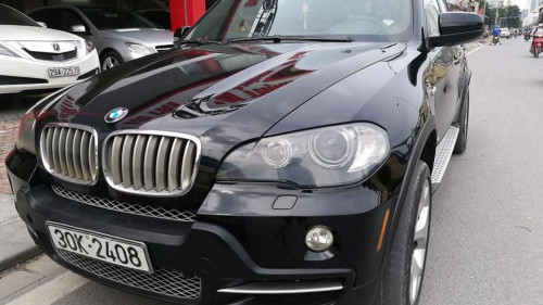 Bán xe BMW X5 4.8AT đời 2007, màu đen, nhập khẩu