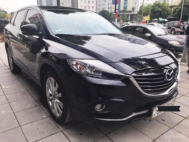 Bán Mazda CX 9 3.7 AT AWD đời 2013, màu đen, nhập khẩu  