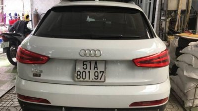 Bán xe Audi Q3 đời 2013, màu trắng, nhập khẩu