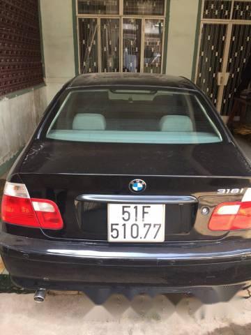 Cần bán lại xe BMW 3 Series 318i đời 2002, màu đen, xe nhập số tự động, giá chỉ 230 triệu