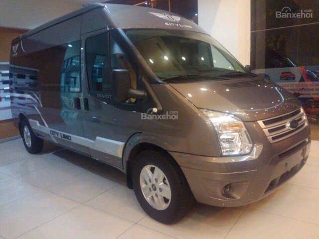 Cần bán Ford Transit Luxury 2018, màu nâu, giá thương lượng - Ưu đãi combo PK 50tr