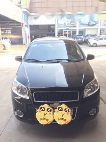 Cần bán lại xe Chevrolet Aveo LTZ 1.5AT đời 2015, màu đen