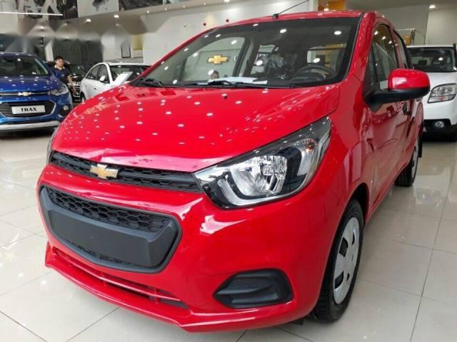 Bán Chevrolet Spark Duo năm 2017, màu đỏ 