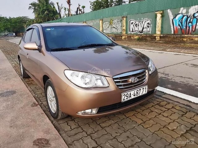 Bán ô tô Hyundai Elantra 1.6 MT EX đời 2012, màu vàng, nhập khẩu nguyên chiếc xe gia đình, giá 368tr