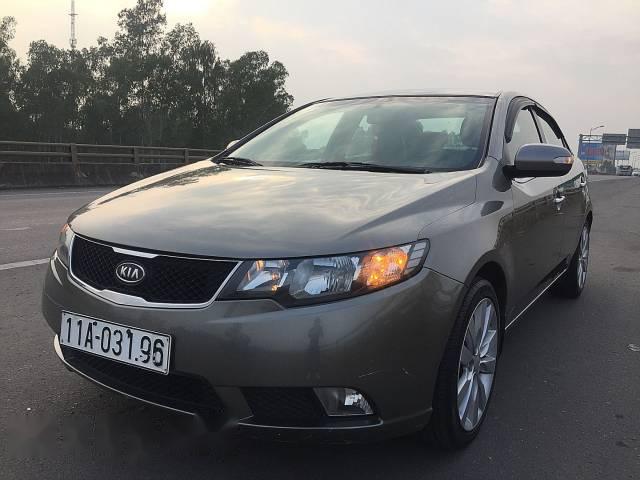 Bán Kia Forte 1.6MT 2010, màu xám, giá tốt