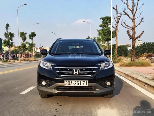 Cần bán gấp Honda CR V 2.0L sản xuất 2014, màu đen ít sử dụng, giá 710tr