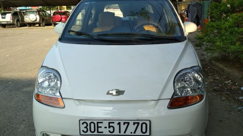 Xe Chevrolet Spark 0.8 MT năm 2010, màu trắng, 125 triệu