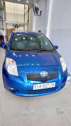 Bán ô tô Toyota Yaris đời 2007, màu xanh lam số tự động, giá chỉ 305 triệu