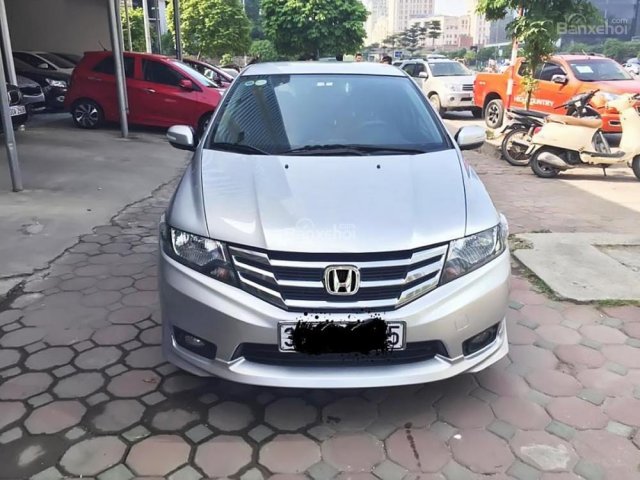 Cần bán gấp Honda City 1.5 AT 2013, màu xám số tự động, 445 triệu