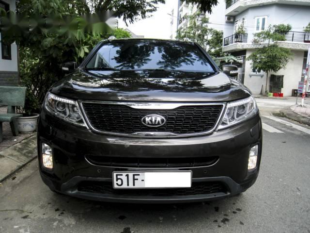 Bán ô tô Kia Sorento đời 2015, màu nâu