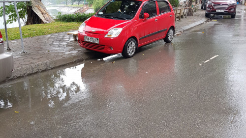 Bán Chevrolet Spark 0.8 AT đời 2010, màu đỏ, 198 triệu