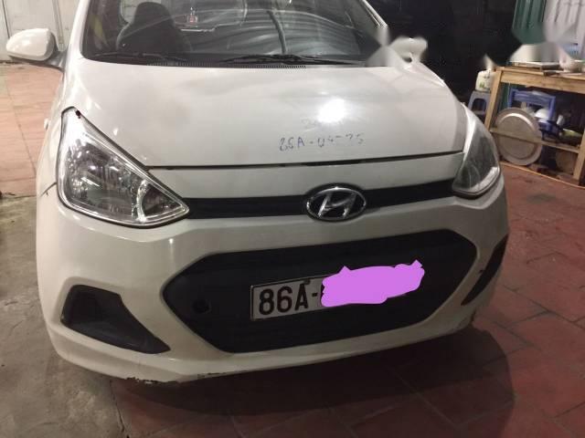 Bán Hyundai Grand i10 2014, màu trắng, giá chỉ 235 triệu