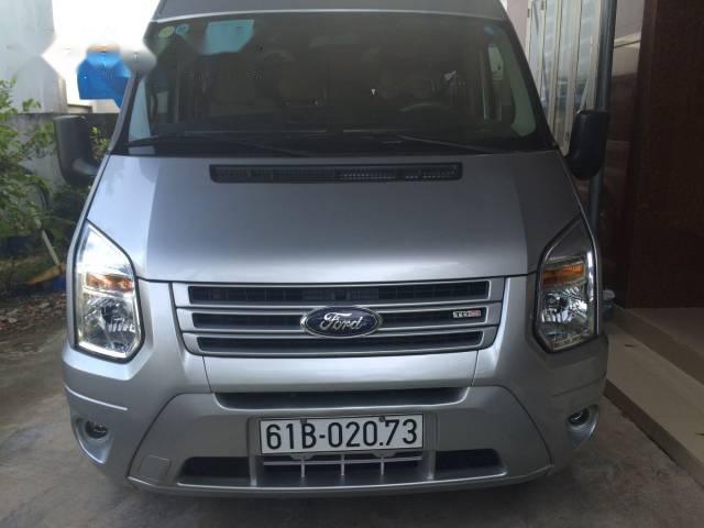 Bán xe Ford Transit đời 2015, màu bạc, giá 700tr