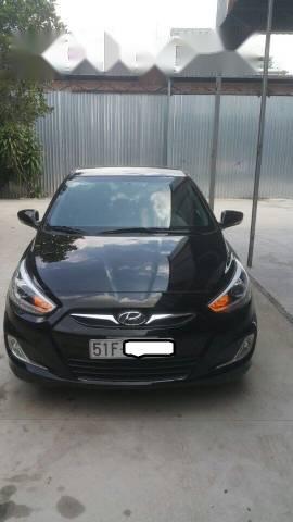 Bán Hyundai Accent 1.4MT đời 2013, màu đen số sàn giá cạnh tranh