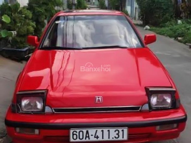 Bán xe Honda Accord đời 1990, màu đỏ, nhập khẩu