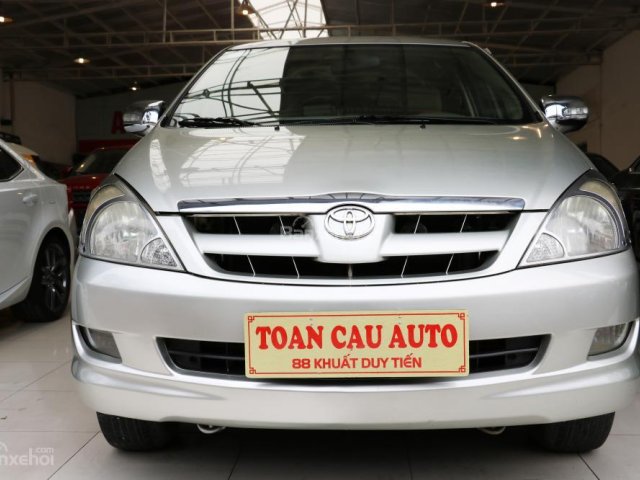 Bán xe Toyota Innova 2.0G sx 2007, màu bạc, 1 chủ từ đầu, xe gia đình nên đi rất ít