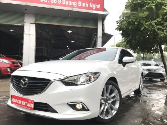 Bán Mazda 6 2.5 AT năm 2016, màu trắng chính chủ