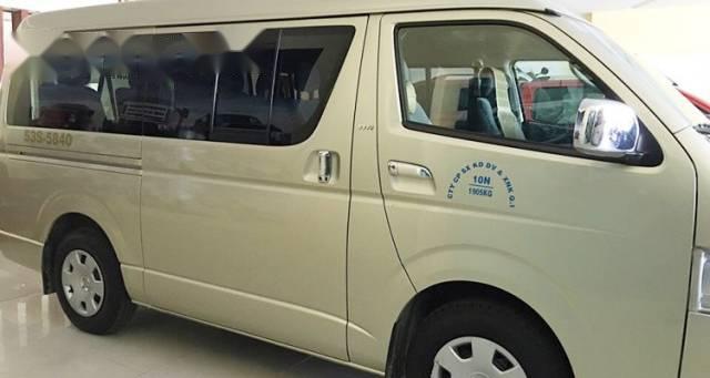 Bán xe Toyota Hiace đời 2009, màu kem (be) như mới, 420 triệu