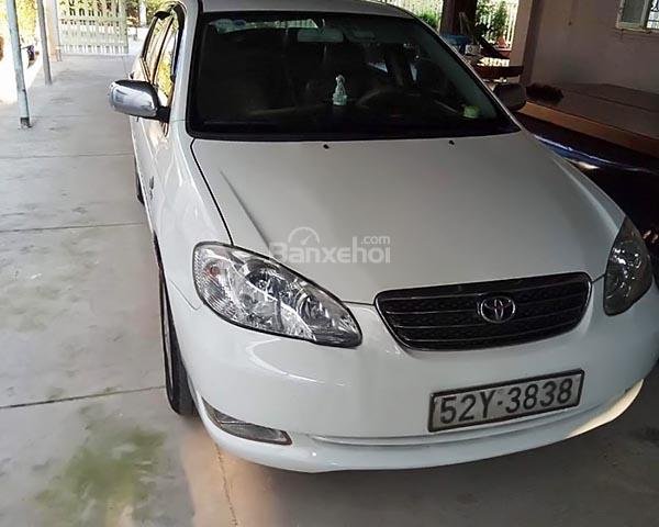 Xe Toyota Corolla altis sản xuất 2005, màu trắng xe gia đình, giá chỉ 300 triệu