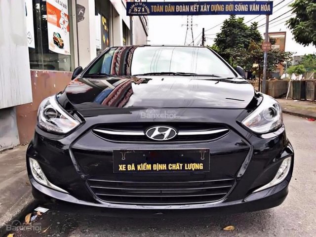 Cần bán Hyundai Accent đời 2015, màu đen, nhập khẩu nguyên chiếc, 525tr