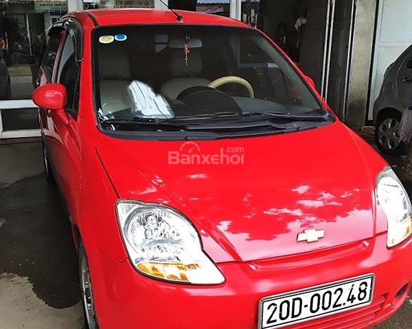 Cần bán gấp Chevrolet Spark Lite Van 0.8 MT đời 2012, màu đỏ