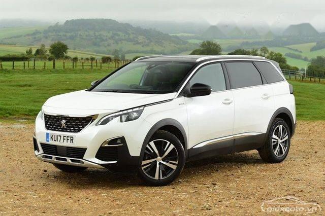 Bán xe Peugeot 5008 năm 2017, màu trắng, xe nhập