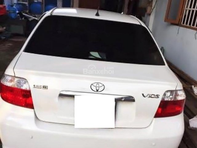 Bán ô tô Toyota Vios 1.5G đời 2003, màu trắng chính chủ