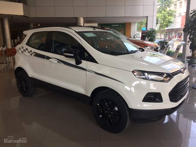 Bán ô tô Ford EcoSport Black Edition 1.5L AT đời 2017, màu trắng