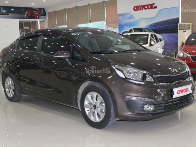 Cần bán Kia Rio 1.4AT đời 2015, màu nâu, số tự động