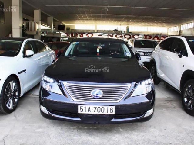 Bán Lexus LS 600hL đời 2008, màu đen, nhập khẩu số tự động