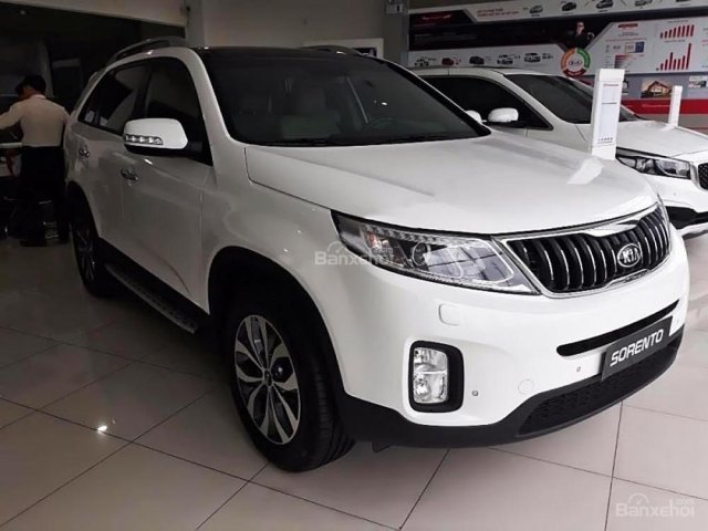 Bán Kia Sorento GAT đời 2017, màu trắng, giá tốt