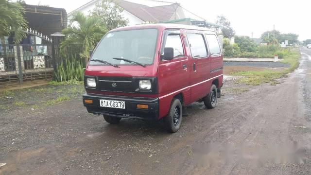 Bán Suzuki Super Carry Van đời 2007, màu đỏ giá cạnh tranh