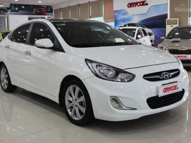 Bán Hyundai Accent 1.4AT đời 2011, màu trắng, xe nhập, giá tốt