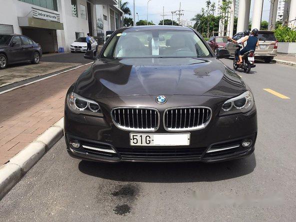 Bán BMW 5 Series 520i đời 2016, màu nâu, nhập khẩu nguyên chiếc