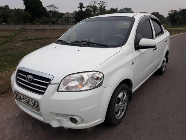 Bán xe Daewoo Gentra đời 2008, màu trắng 