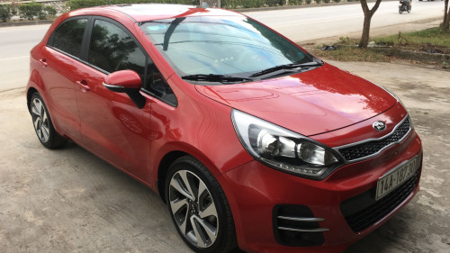 Bán ô tô Kia Rio 1.4AT 2016, màu đỏ, nhập khẩu, giá 505tr