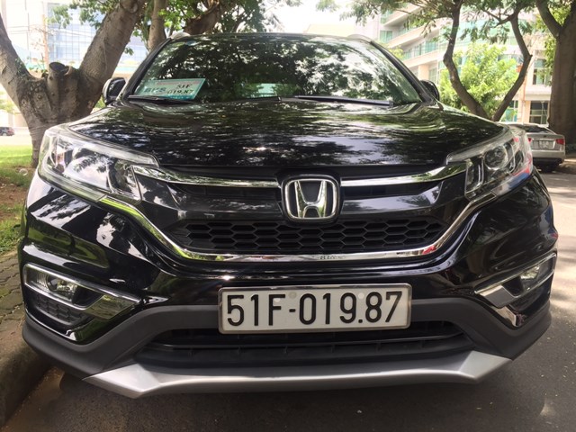 Cần bán Honda CR V đời 2015, màu đen, nhập khẩu chính hãng