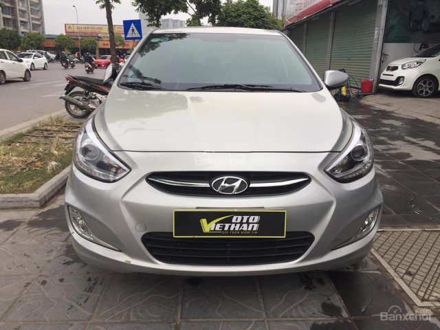 Bán Hyundai Accent Blue 1.4MT đời 2015, màu bạc, nhập khẩu