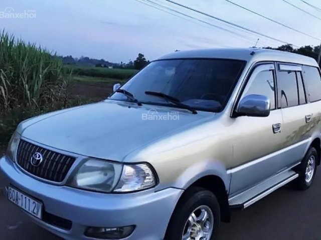 Cần bán lại xe Toyota Zace GL đời 2003, màu bạc