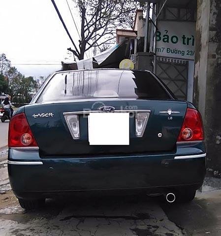 Bán xe Ford Laser GHIA 1.8 AT đời 2005, màu xanh  