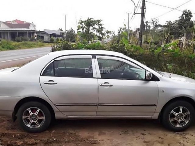 Bán Toyota Corolla J 1.3 MT đời 2003, màu bạc  