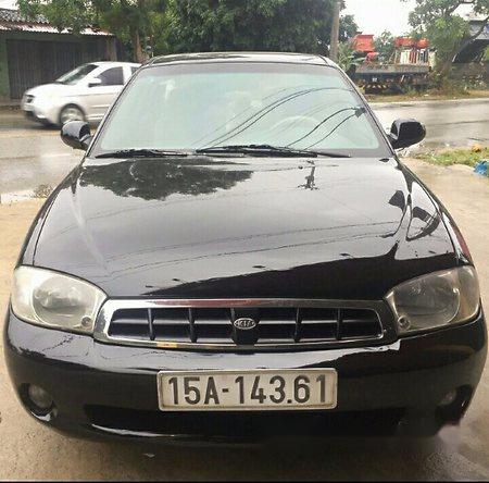 Bán Kia Spectra đời 2004, màu đen, 135tr