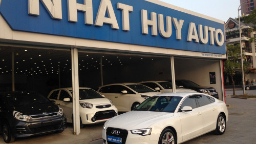 Bán xe Audi A5 2.0 AT năm 2014, màu trắng, nhập khẩu như mới