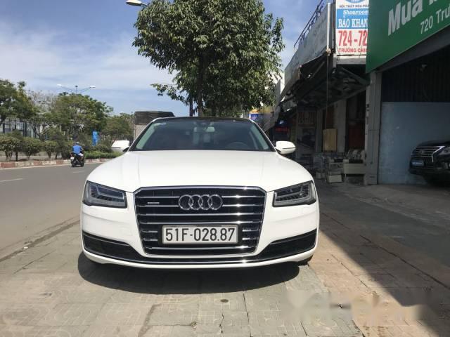 Bán Audi A8 3.0L Turbo đời 2014, màu trắng, nhập khẩu nguyên chiếc như mới